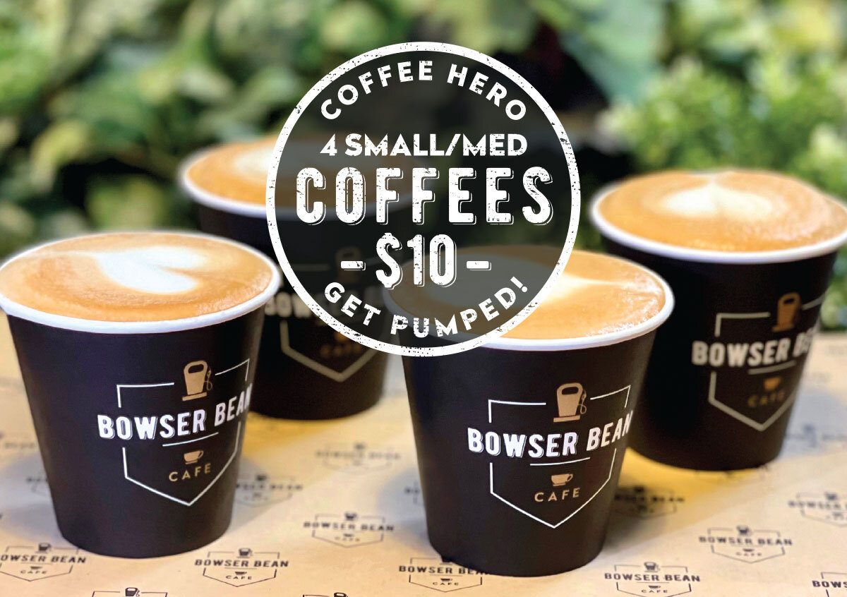 Coffee Hero Small/Medium $10