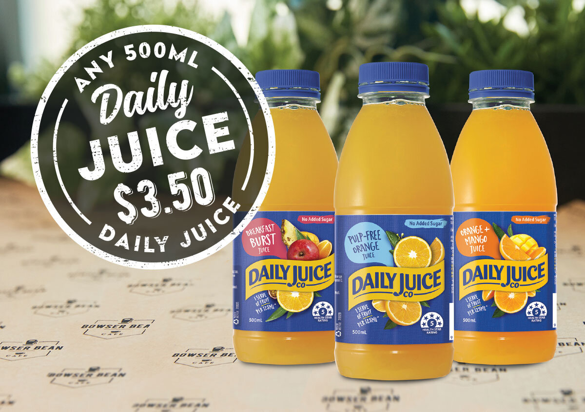 Daily Juice $3.50
